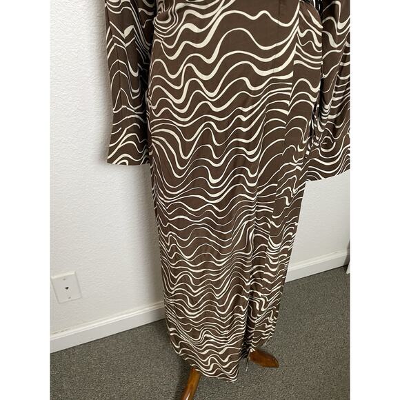 & Other Stories Dress Wrap Maxi Multicolor Print - Picture 4 of 16